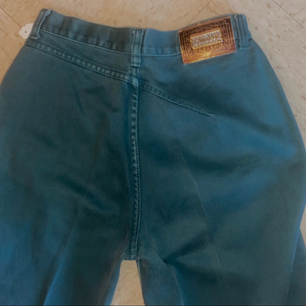 Hunter green lawman jeans